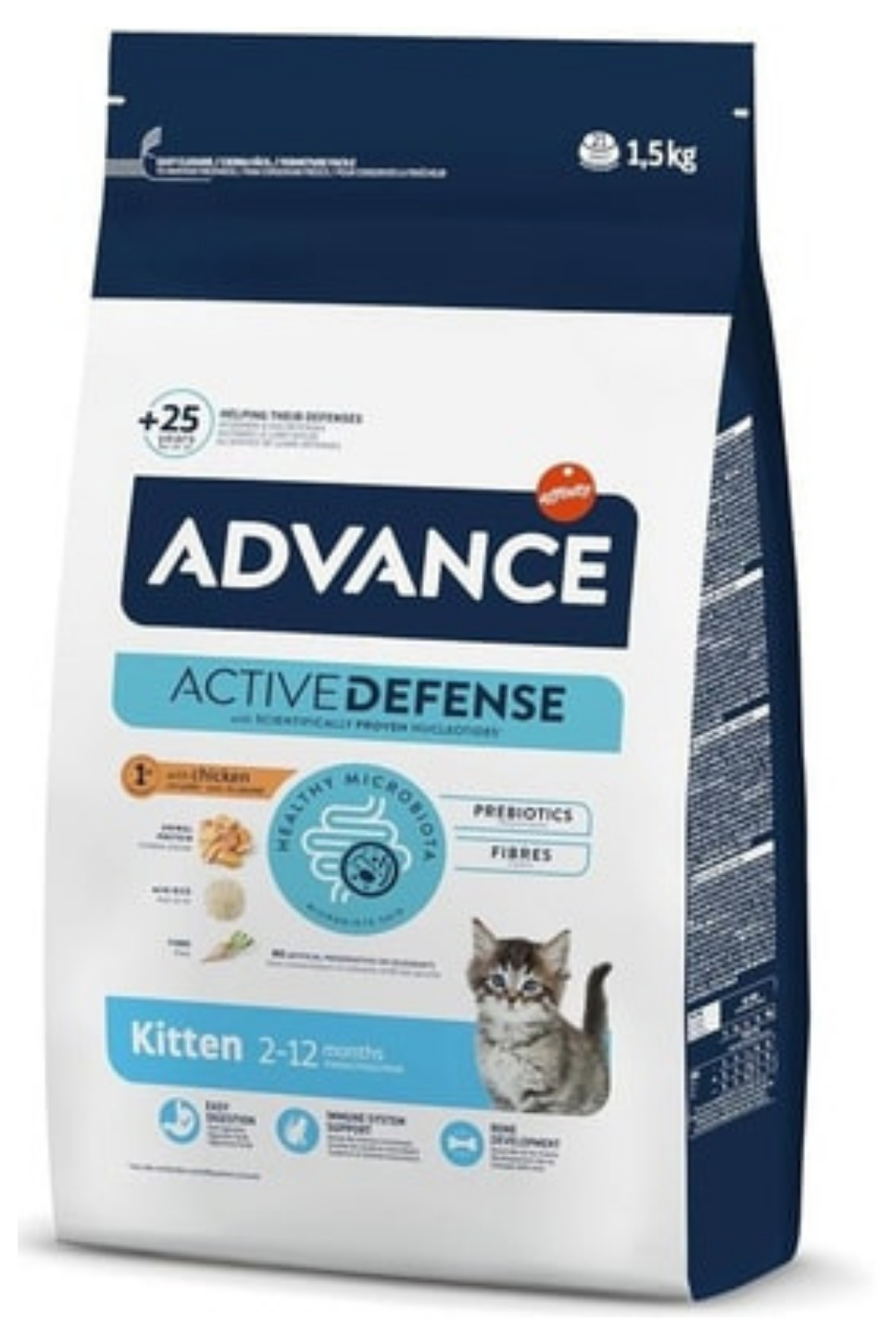 Advance Kitten Tavuklu Yavru Kedi Maması 1,5 Kg