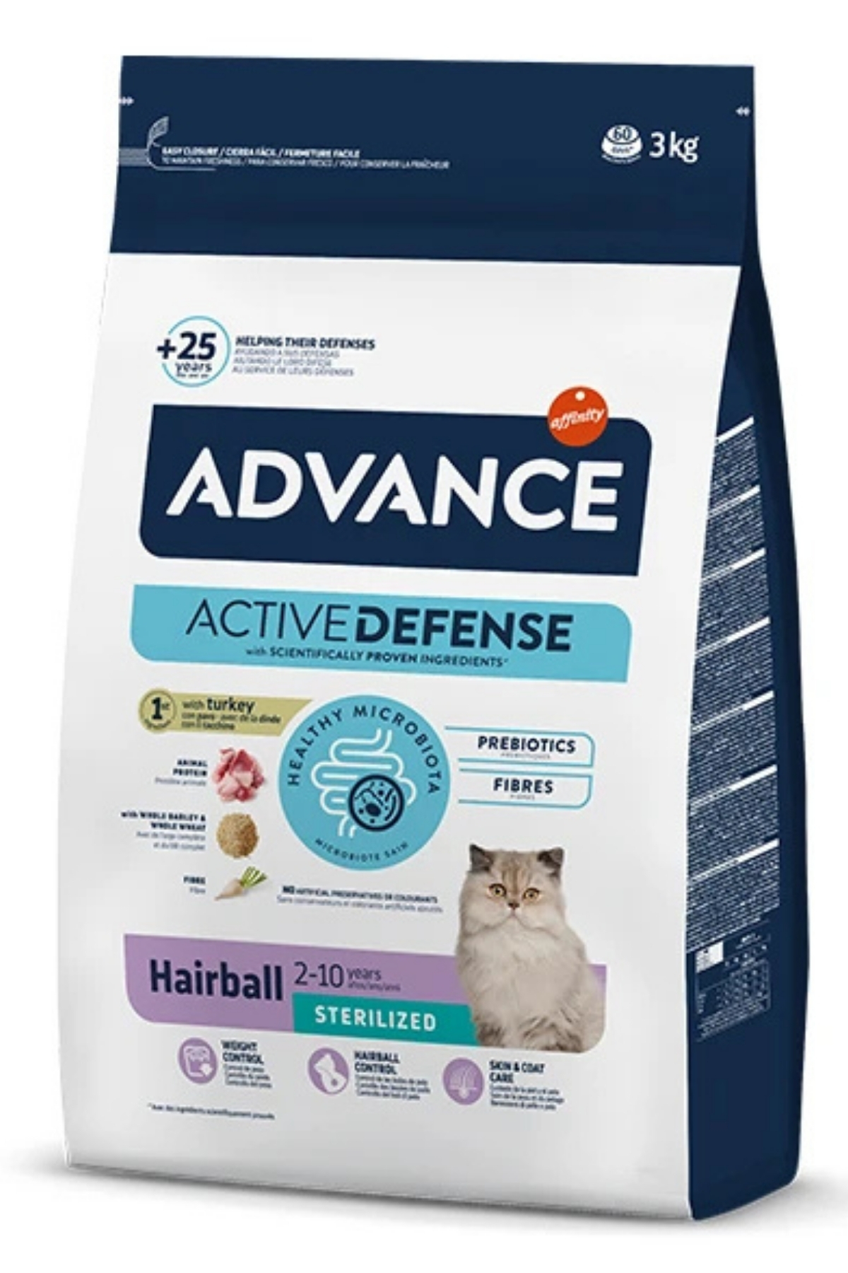 Advance Cat Sterılızed Haırball 3 Kg Advance Cat Sterılızed Haırball 3 Kg