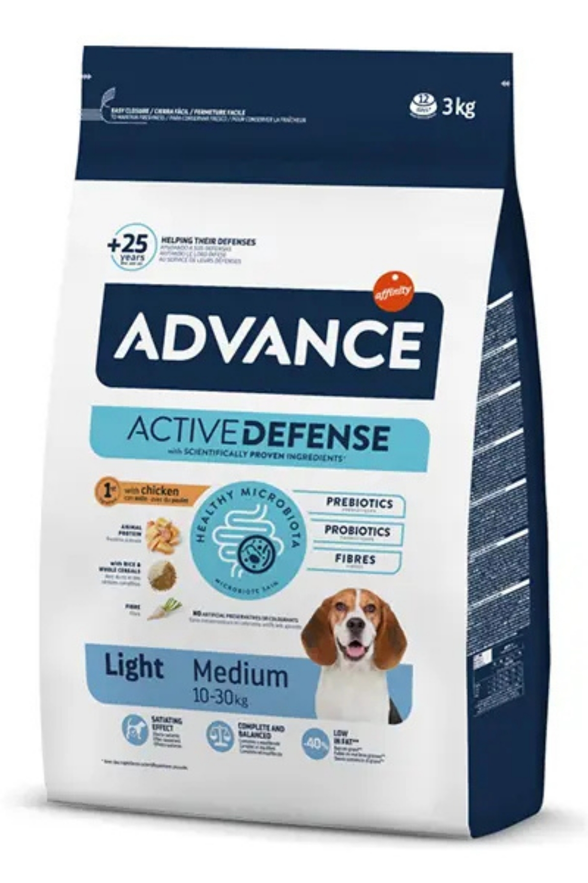 Advance Dog Medıum Lıght 3 Kg Advance Dog Medıum Lıght 3 Kg