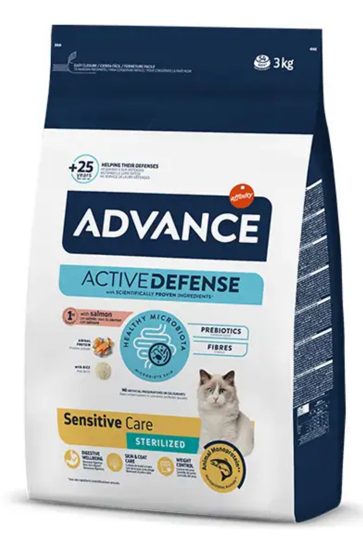 Advance Sterilised Somonlu Kısırlaştırılmış Kedi Maması 3 Kg Advance Sterilised Somonlu Kısırlaştırılmış Kedi Maması 3 Kg