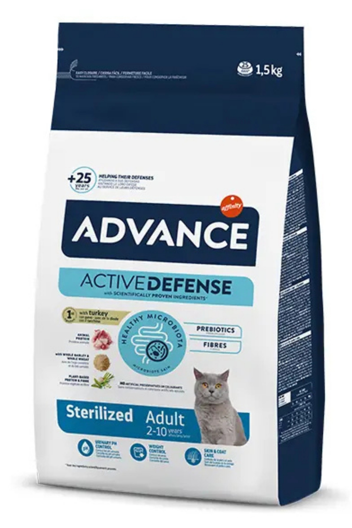 Advance Cat Sterılızed Turkey 1,5 Kg Advance Cat Sterılızed Turkey 1,5 Kg