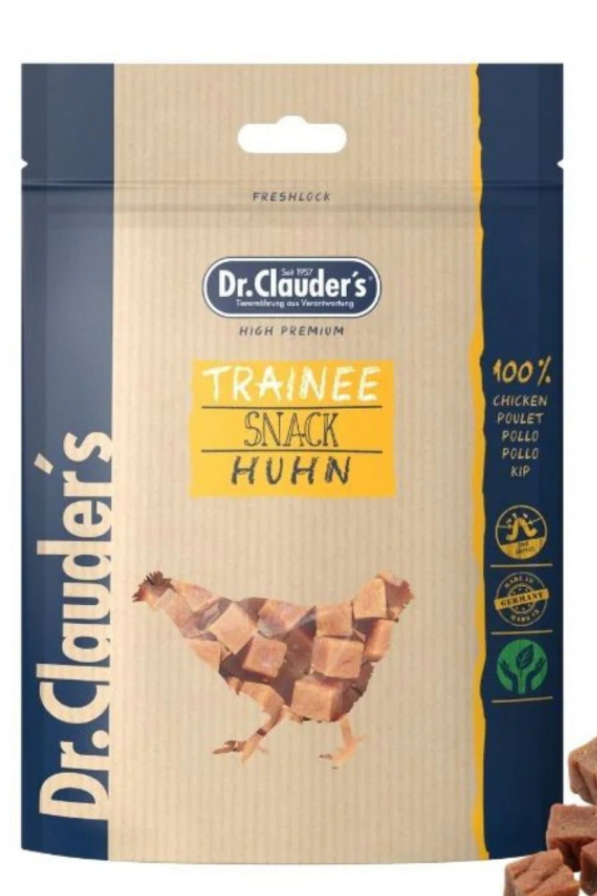 Dr.Clauders Tavuklu Ördekli Köpek Ödül Küpleri 80 Gr Dr.Clauders Tavuklu Ördekli Köpek Ödül Küpleri 80 Gr