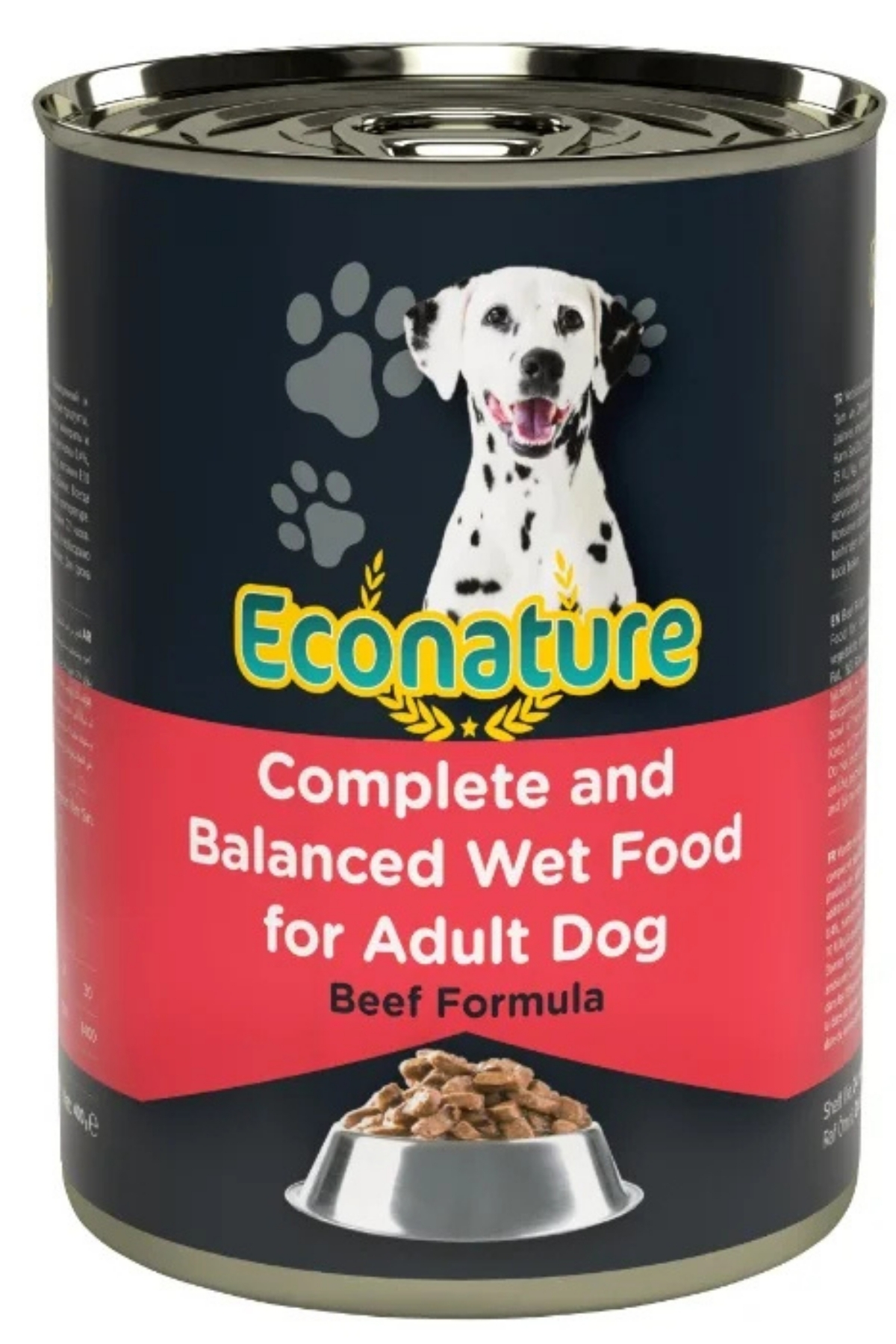 Econature Sığır Etli Yetişkin Köpek Konservesi 400 Gr Econature Sığır Etli Yetişkin Köpek Konservesi 400 Gr