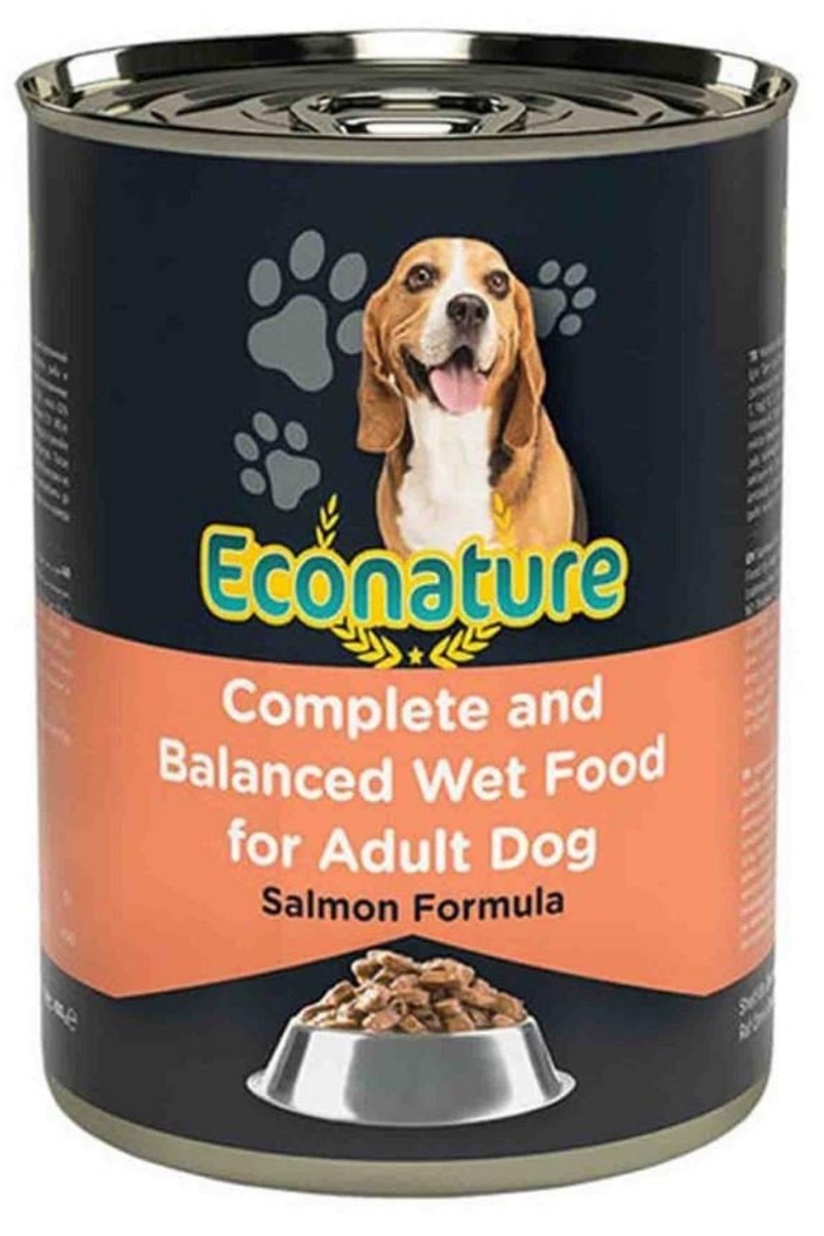 Econature Somon Etli Yetişkin Köpek Konservesi 400 Gr Econature Somon Etli Yetişkin Köpek Konservesi 400 Gr