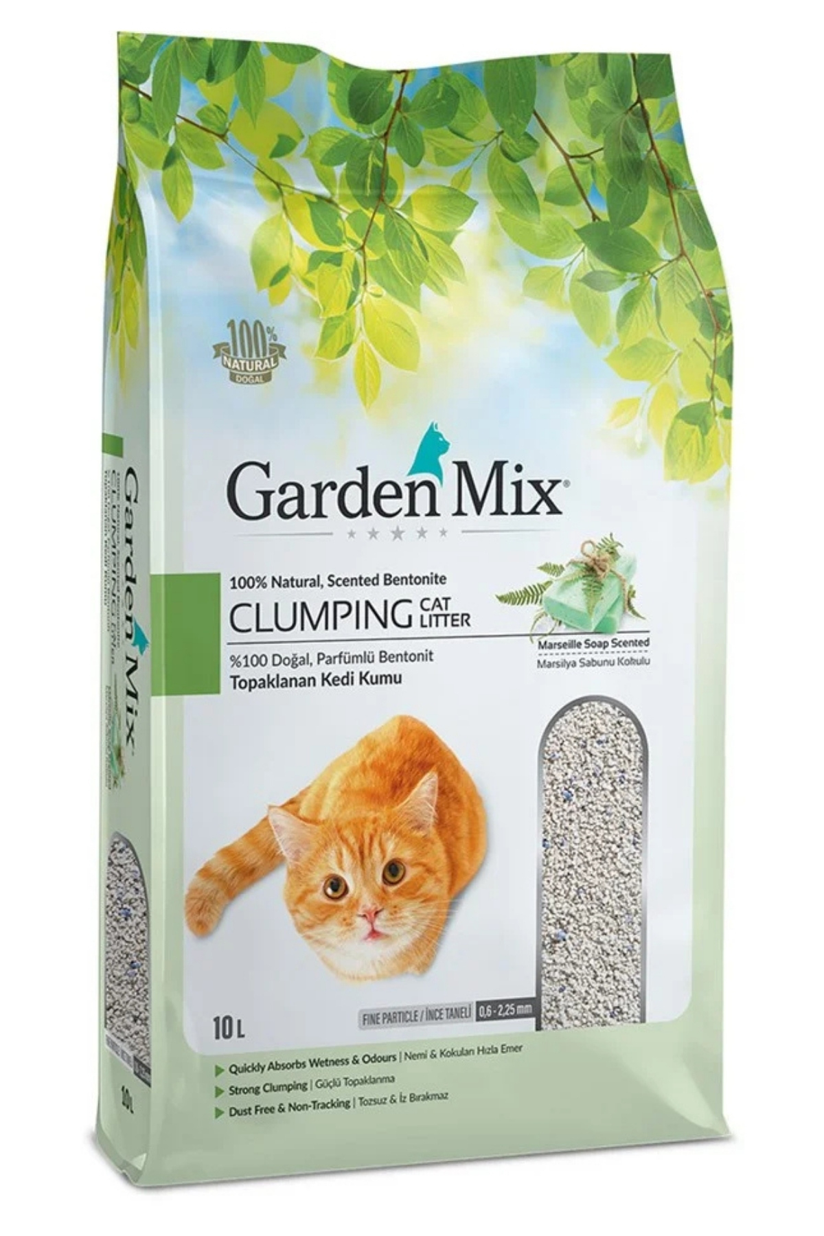 Gardenmıx Bentonit Marsilya Sabunu Kalın 10l Gardenmıx Bentonit Marsilya Sabunu Kalın 10l