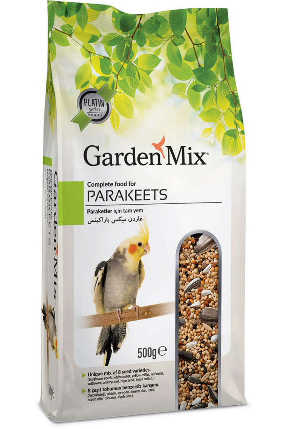 Gardenmix Platin Paraket Yemi 500g Gardenmix Platin Paraket Yemi 500g