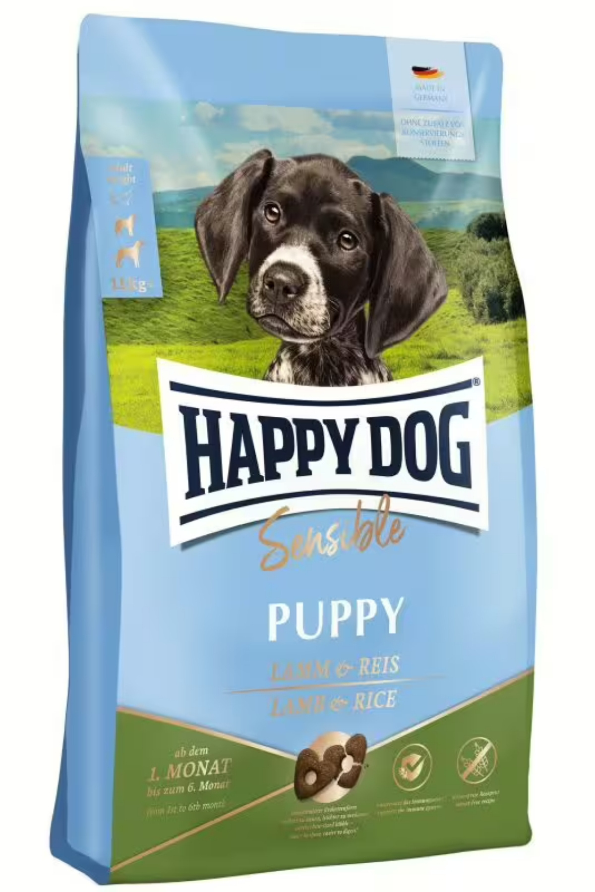 Happy Dog Sensible Puppy Kuzulu Yavru Köpek Maması 4 Kg