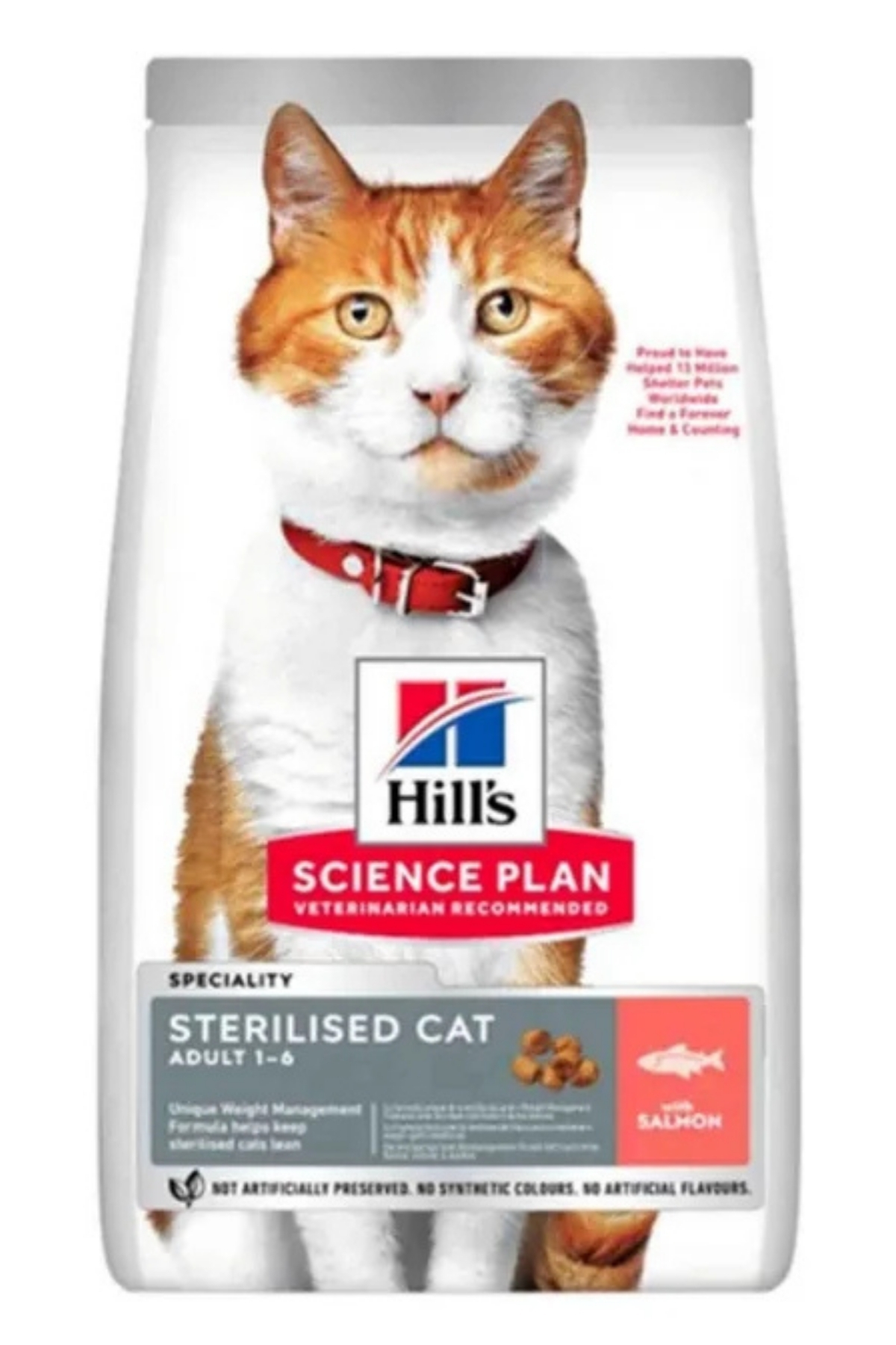 Hill's SP Somonlu Kısırlaştırılmış Yetişkin Kedi Maması 1,5KG Hill's SP Somonlu Kısırlaştırılmış Yetişkin Kedi Maması 1,5KG