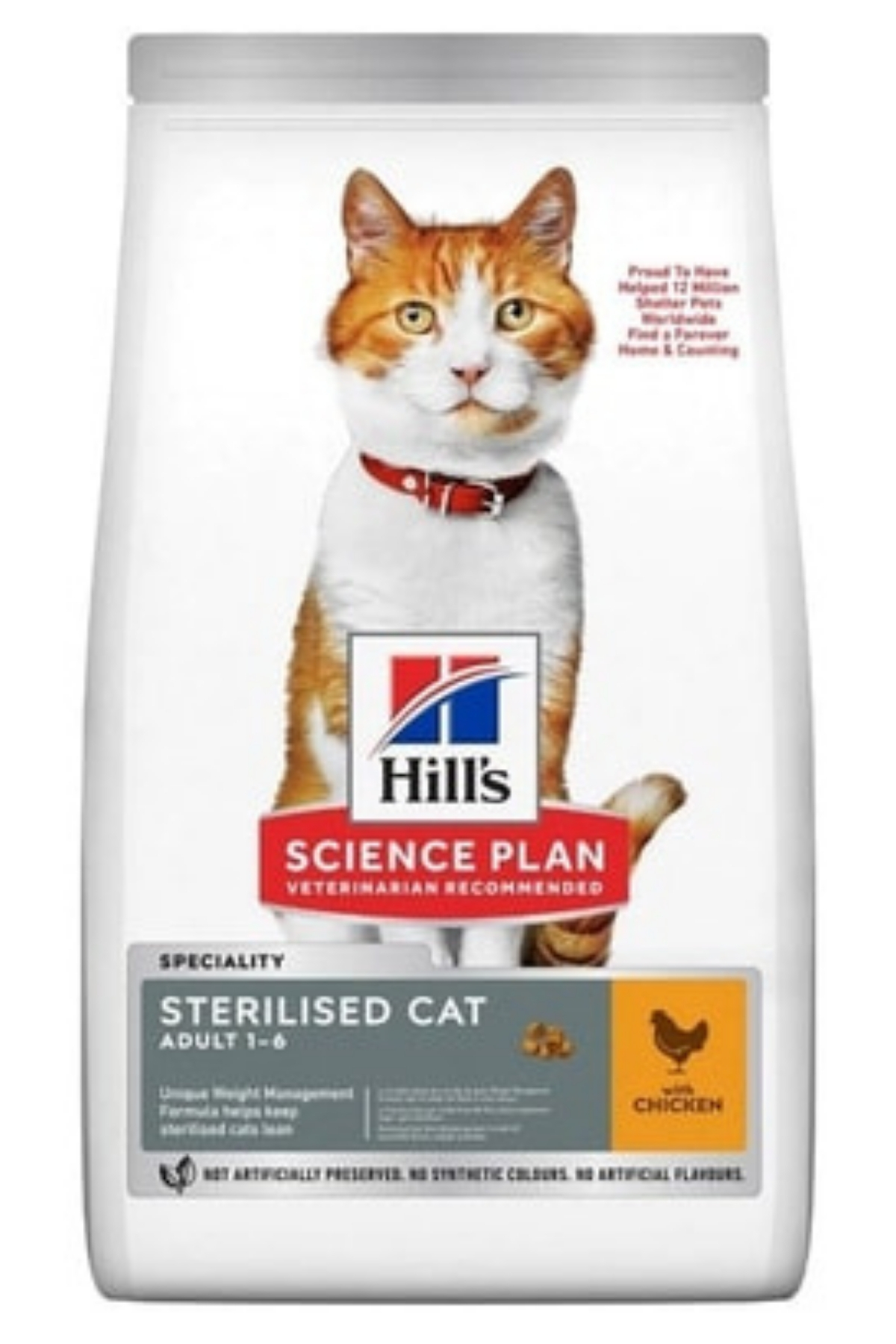 Hill's SP Tavuklu Kısırlaştırılmış Yetişkin Kedi Maması 3KG