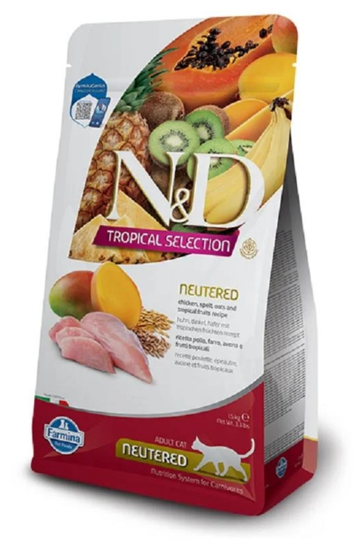 N&D CAT TROPICAL SELECTION TAVUK 1,5 kg N&D CAT TROPICAL SELECTION TAVUK 1,5 kg