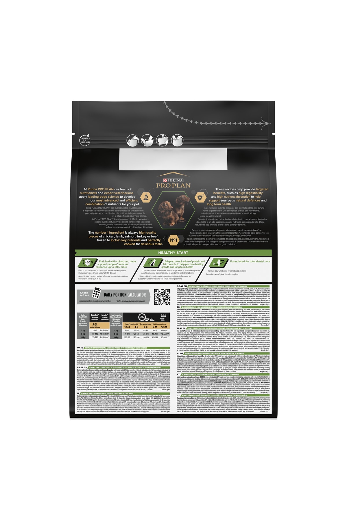 Pro Plan Small Mini Puppy Tavuklu Küçük Irk Yavru Köpek Maması 3 Kg