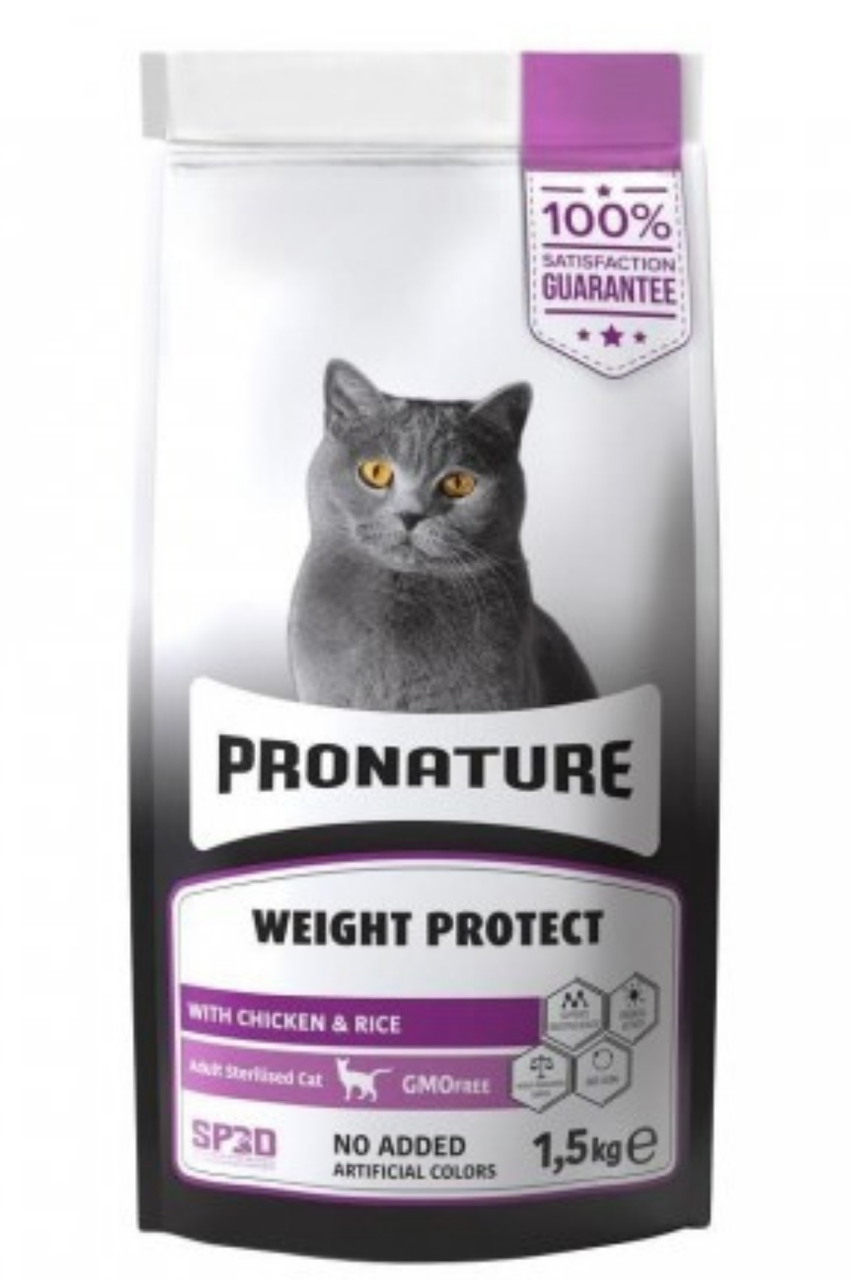 Pronature Tavuklu ve Pirinçli Kısırlaştırılmış Yetişkin Kedi Maması 1,5 Kg Pronature Tavuklu ve Pirinçli Kısırlaştırılmış Yetişkin Kedi Maması 1,5 Kg