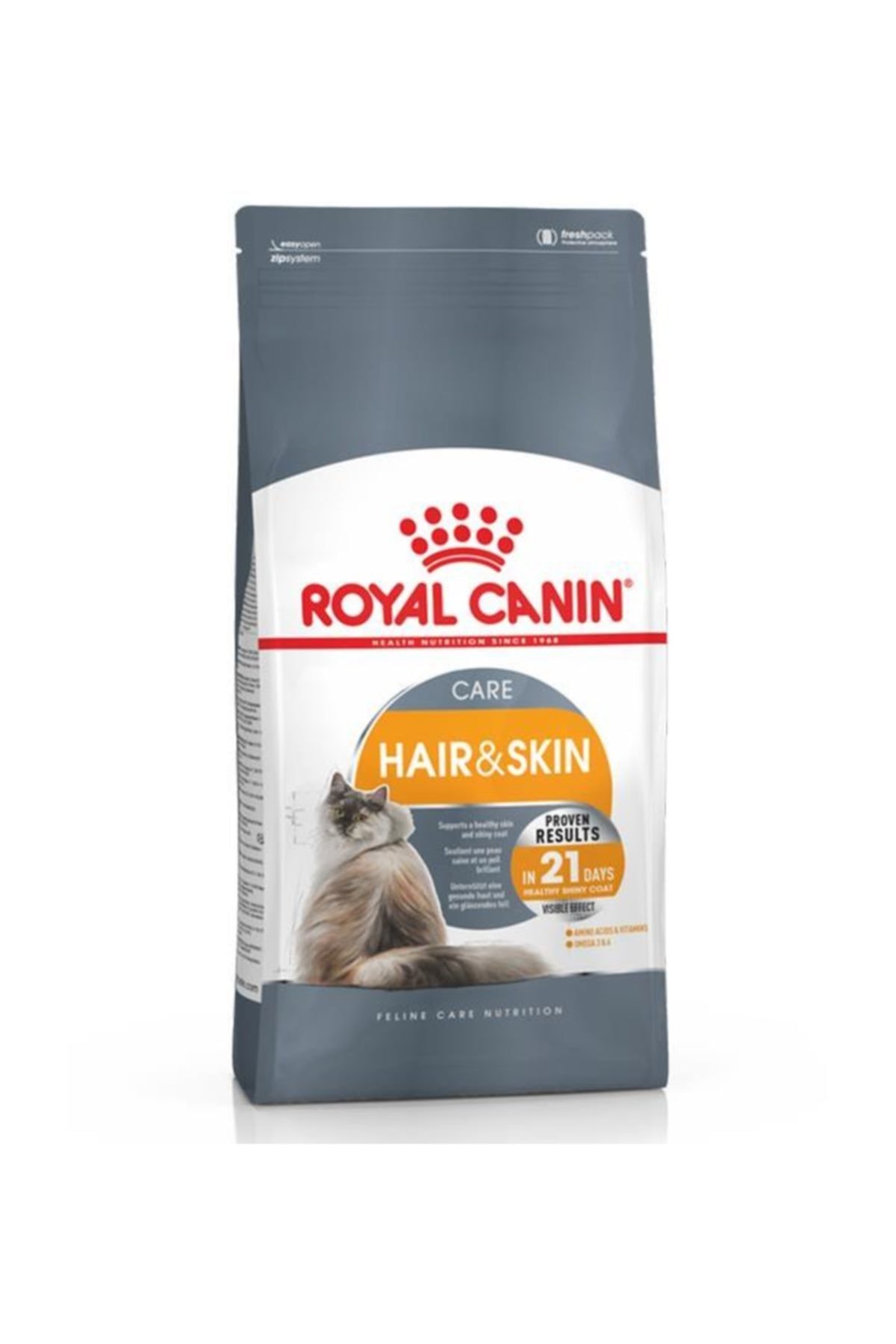 Royal Canin Hair & Skin Care Yetişkin Kedi Maması 4 Kg - Tüy ve Deri Sağlığı İçin Özel Formül
