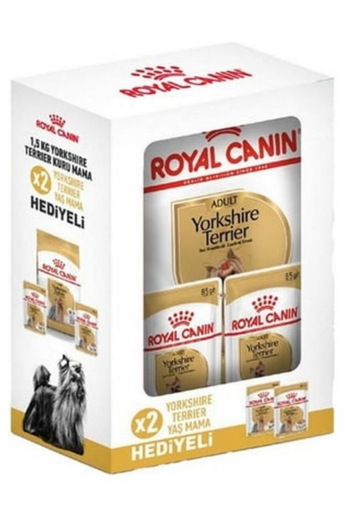Royal Canin Yorkshire Terrier Bundle Adult Yetişkin Köpek Maması 1,5 Kg Royal Canin Yorkshire Terrier Bundle Adult Yetişkin Köpek Maması 1,5 Kg