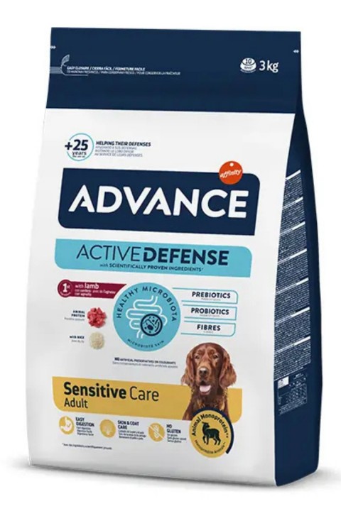 Advance Dog Sensıtıve Lamb & Rıce 3 Kg