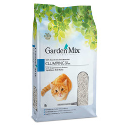 Gardenmix Bentonit Parfümsüz İnce Taneli Kedi Kumu 10 Lt
