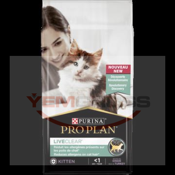 Pro Plan LiveClear Hindili Alerjen Azaltan Yavru Kedi Maması 1,4 Kg