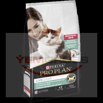 Pro Plan LiveClear Hindili Alerjen Azaltan Yavru Kedi Maması 1,4 Kg