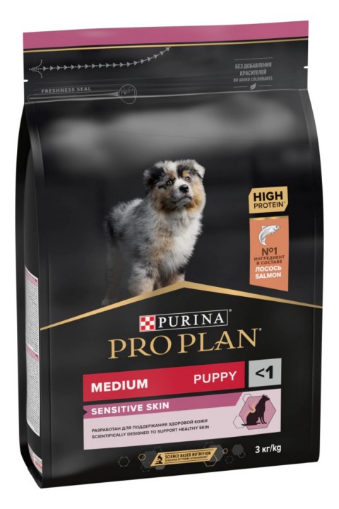 Pro Plan Medium Puppy Somonlu Orta Irk Yavru Köpek Maması 3 Kg