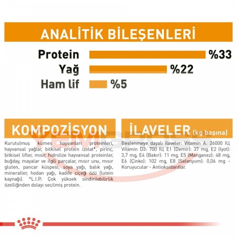 Royal Canin Hair Skin Hassas Tüylü Yetişkin Kedi Maması 4 Kg