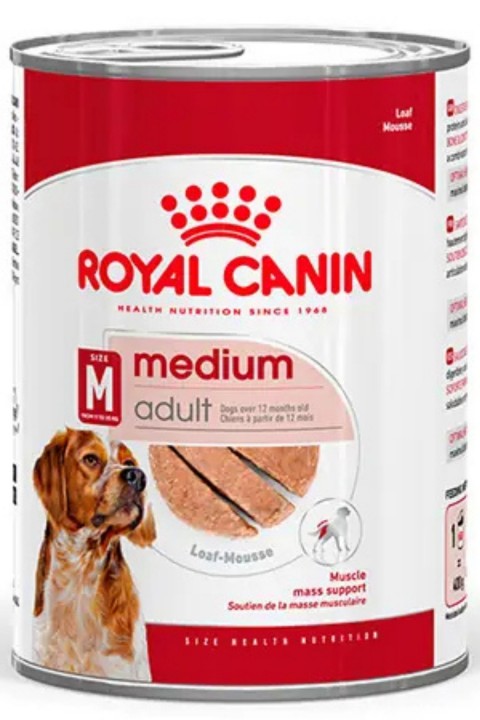 Royal Canin Medium Adult Orta Irk Köpek Konservesi 410 Gr