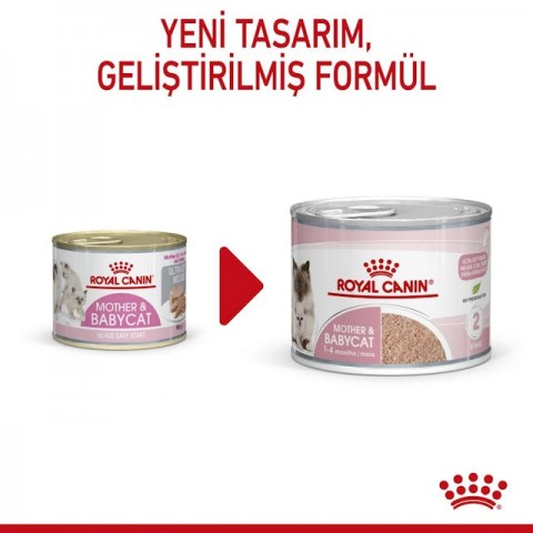 Royal Canin Mother&Babycat İnstinctive Kedi Konservesi 195 Gr