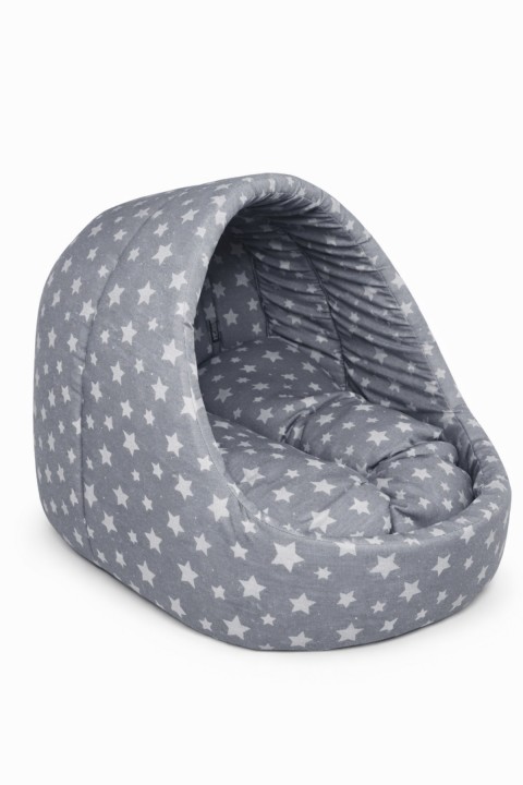 Trompet's Gri Yıldızlı Mağara Kedi Yatağı