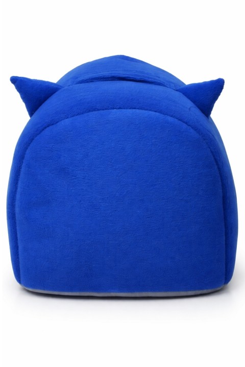 Trompet's Mavi Kulaklı Yıkanabilir Kedi ve Köpek Yatağı