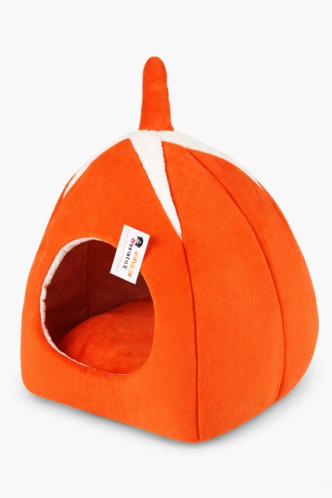 Trompet's Turuncu Piramit Kedi Yatağı