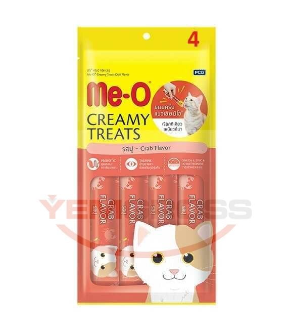 TR5CACH4815 Me-O Creamy Treat Yengeç & Ton Balığı Kedi Ödülü 4x15gr TR5CACH4815 Me-O Creamy Treat Yengeç & Ton Balığı Kedi Ödülü 4x15gr