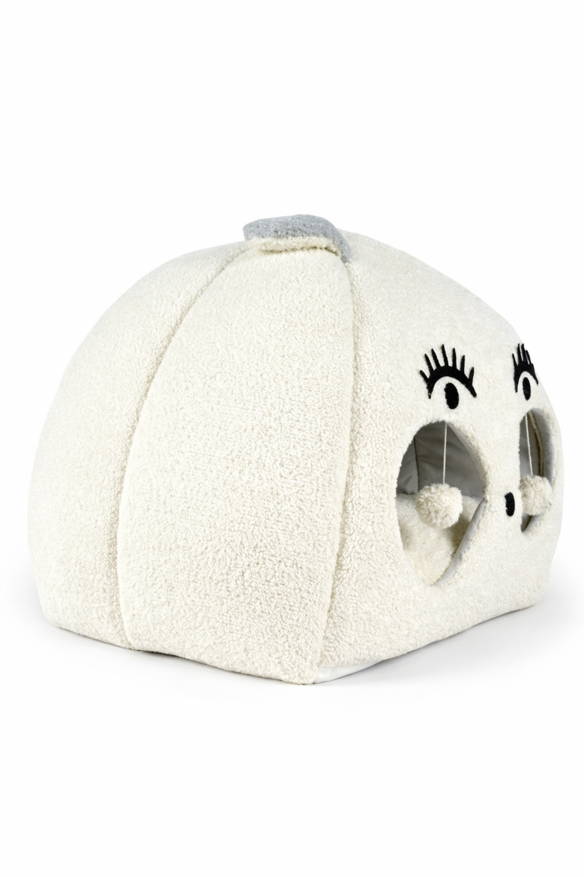 Trompet's Beyaz Kedi Kafalı Büyük Kedi Evi Yatağı