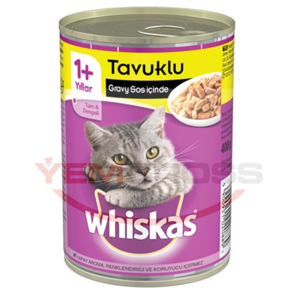 Whiskas Tavuklu Konserve- 400Gr Whiskas Tavuklu Konserve- 400Gr