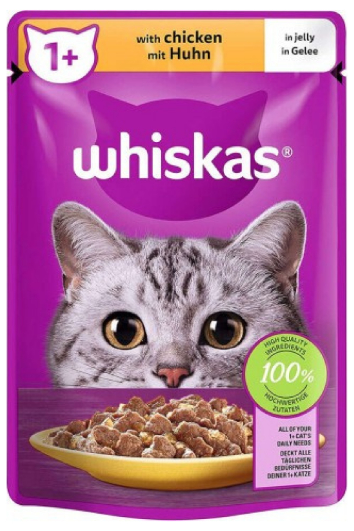 WHISKAS TAVUKU POUCH - 85 GR (KOLİ: 28 ADET) WHISKAS TAVUKU POUCH - 85 GR (KOLİ: 28 ADET)